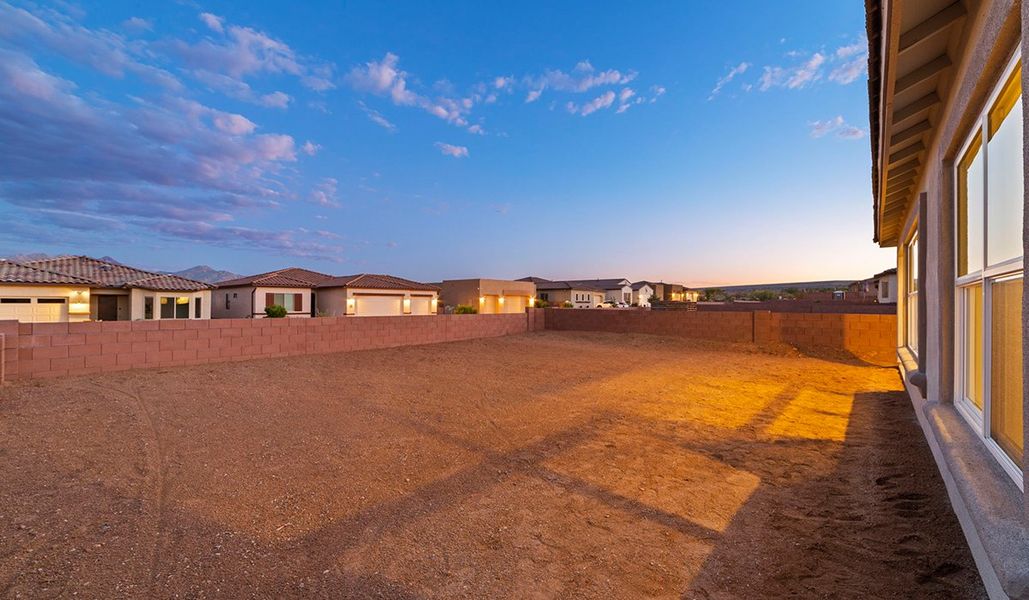Exterior details and patio area of a home in Solterra, Green Valley (Image 20).