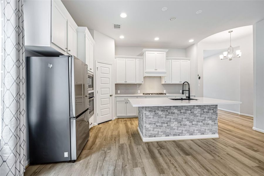 Furnished interior view inside a new home in , Richmond (Image 12). Furnished interior view inside a new home in , Richmond (Image 12).
