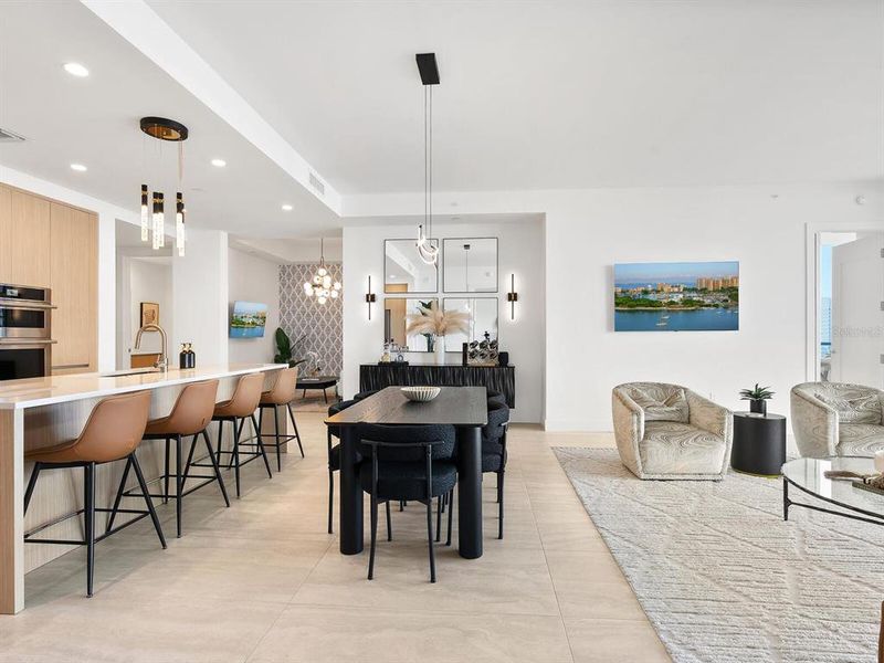 Furnished interior view inside a new home in , Sarasota (Image 41). Furnished interior view inside a new home in , Sarasota (Image 41).