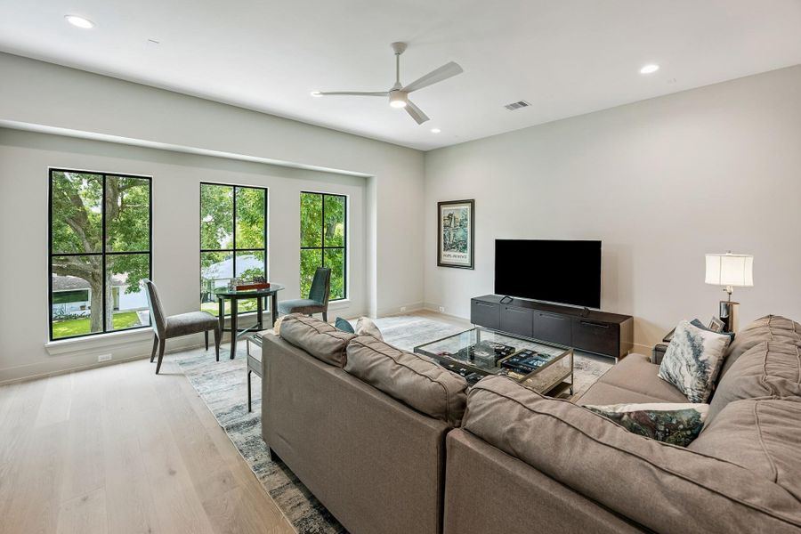 Furnished interior view inside a new home in , Houston (Image 12). Furnished interior view inside a new home in , Houston (Image 12).