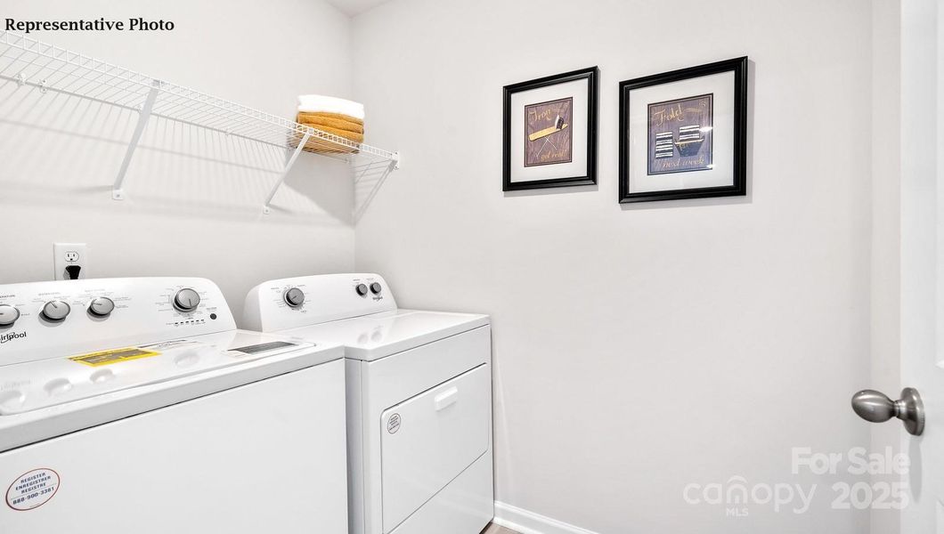 Furnished interior view inside a new home in Sonoma Hills, Charlotte (Image 12).