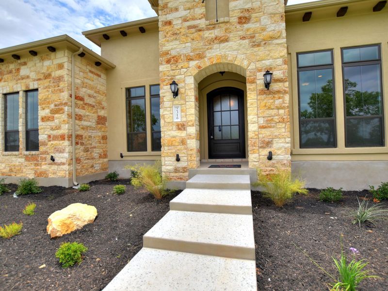 Representative exterior details of a home built from the Avalon by Giddens Homes in Scofield Farms Estates, Georgetown (Image 61).