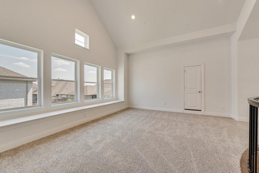 Spacious, unfurnished interior of a new home in South Pointe, Mansfield (Image 30). Spacious, unfurnished interior of a new home in South Pointe, Mansfield (Image 30).