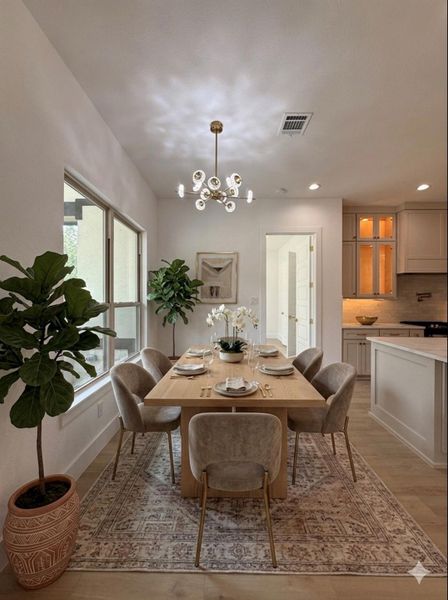 Furnished interior view inside a new home in , Dayton (Image 5).