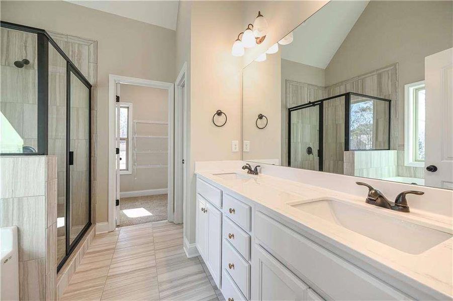 Furnished interior view inside a new home in , Douglasville (Image 5).