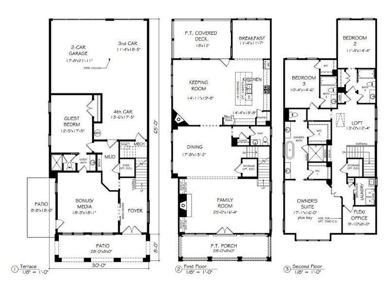 2D floor plan layout of this home in , Woodstock, GA (Image 5).