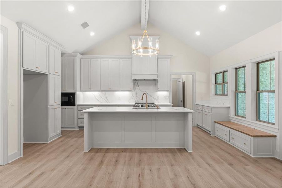 Furnished interior view inside a new home in , Grand Saline (Image 8).