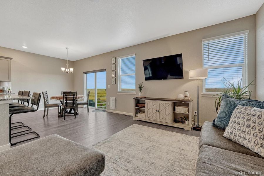 Furnished interior view inside a new home in Spring Valley Ranch, Elizabeth (Image 8).