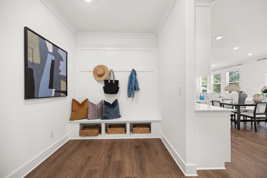 Furnished interior view inside a new home in Willow Creek, Watkinsville (Image 3).