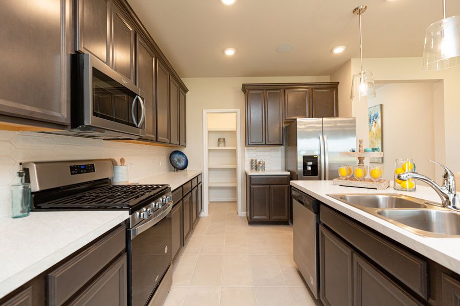 Furnished interior view inside a new home in Montgomery Ridge, Montgomery (Image 18).