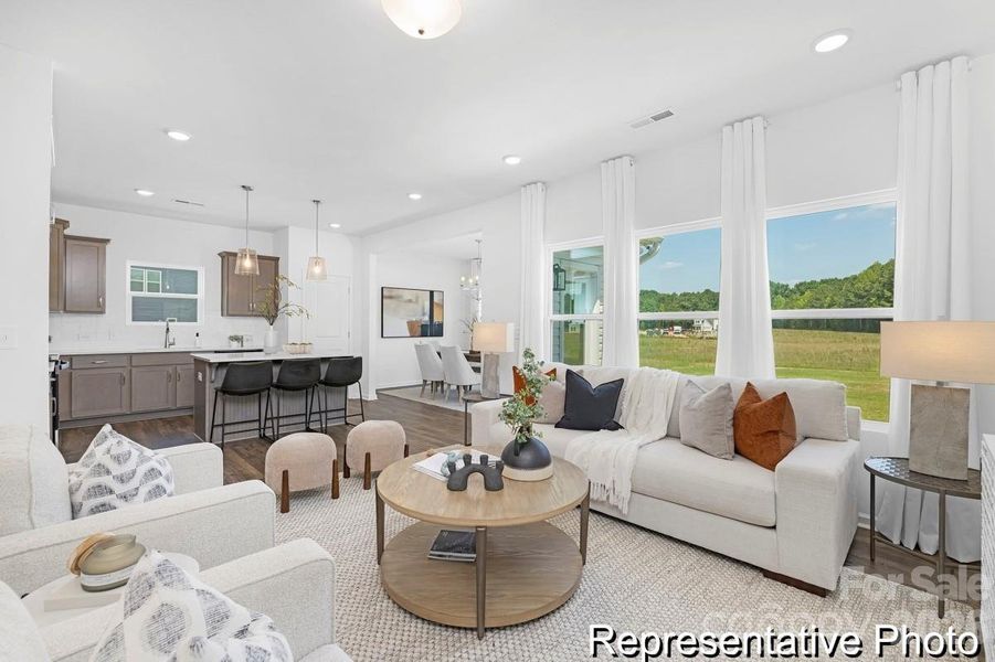 Furnished interior view inside a new home in , Oakboro (Image 10). Furnished interior view inside a new home in , Oakboro (Image 10).