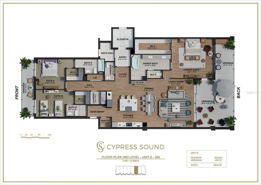 2D floor plan layout of this home in , Orlando, FL (Image 4). 2D floor plan layout of this home in , Orlando, FL (Image 4).