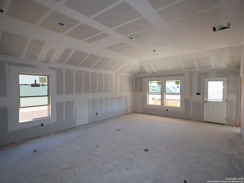 In-progress construction of a new home in Hunters Ranch, San Antonio, TX (Image 32). In-progress construction of a new home in Hunters Ranch, San Antonio, TX (Image 32).