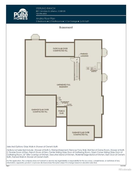 Basement Floorplan Basement Floorplan