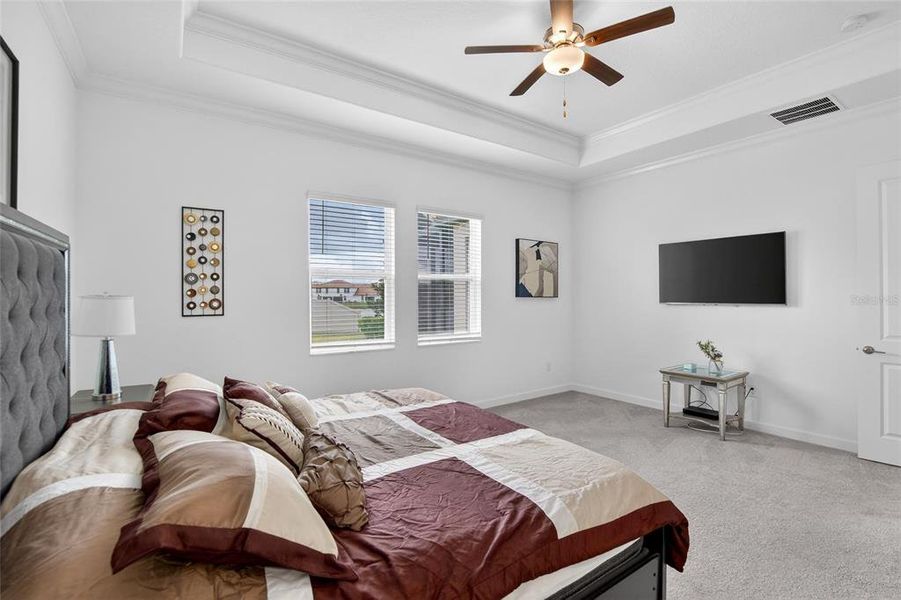 Furnished interior view inside a new home in Southshore Bay: The Estates, Wimauma (Image 62).