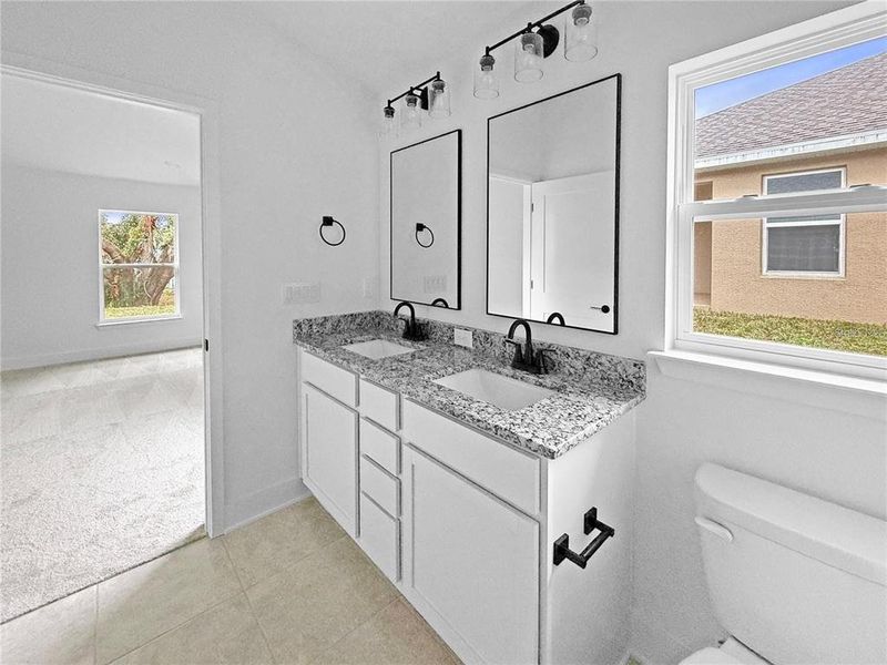 Furnished interior view inside a new home in Arbor Park, Leesburg (Image 4).
