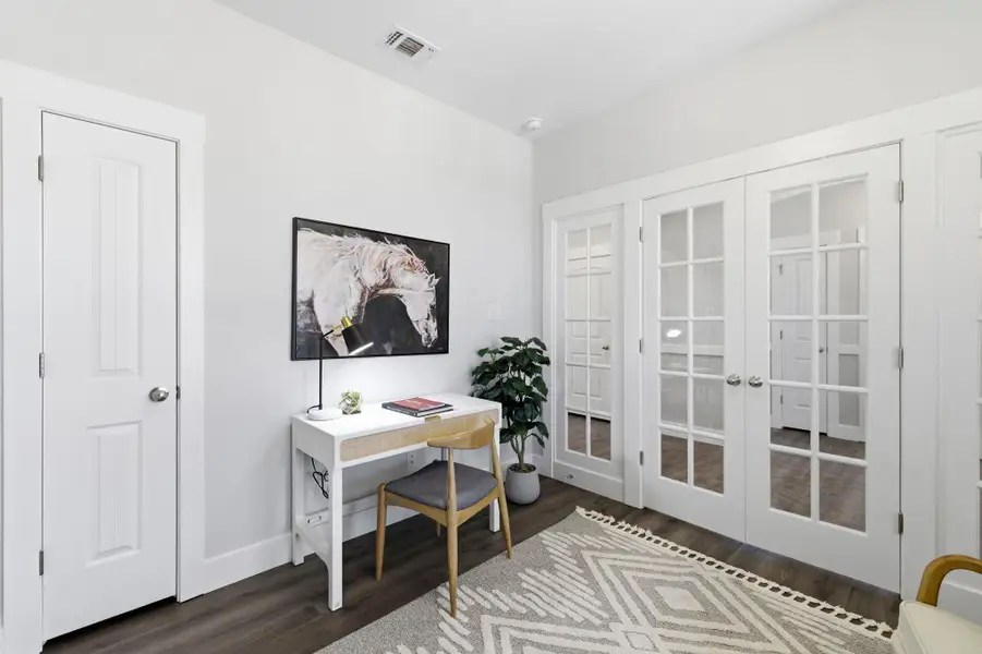 Furnished interior view inside a new home in Lonesome Dove, San Antonio (Image 13).