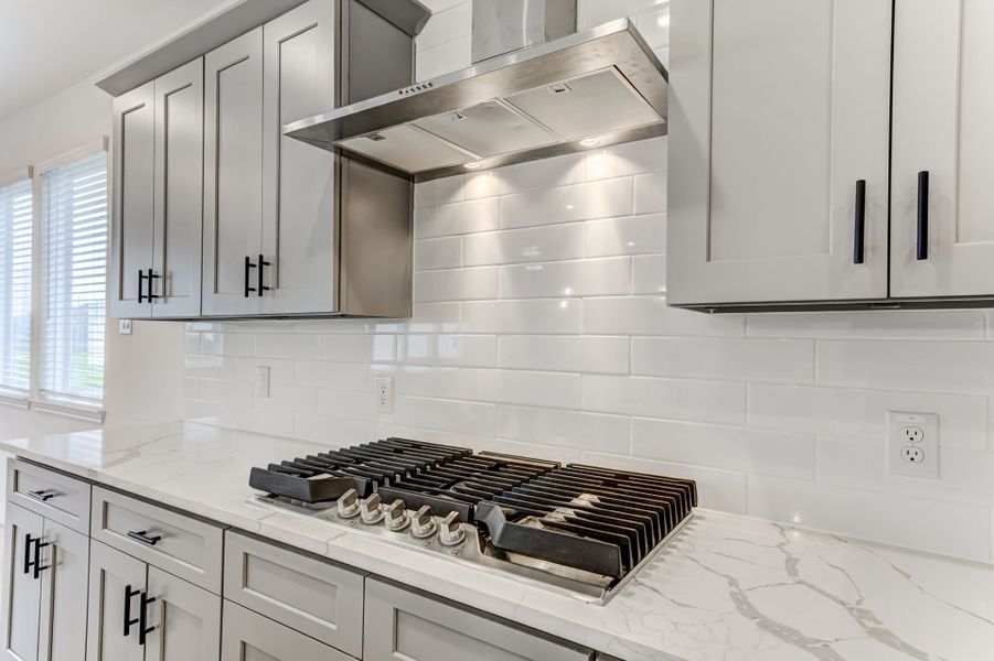 Close-up of interior finishes inside a home in Townsen Landing, Humble (Image 13).