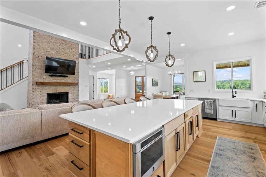 Furnished interior view inside a new home in , Cumming (Image 39).