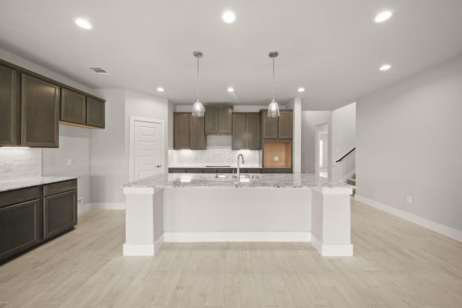 Furnished interior view inside a new home in Morton Creek Ranch, Katy (Image 9).