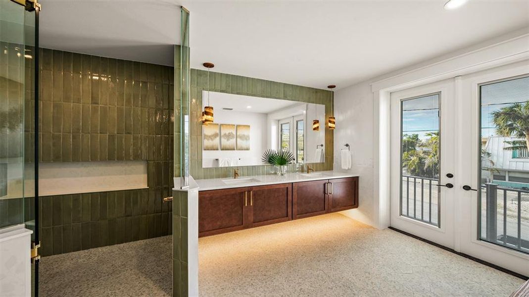 Furnished interior view inside a new home in , Sarasota (Image 19).