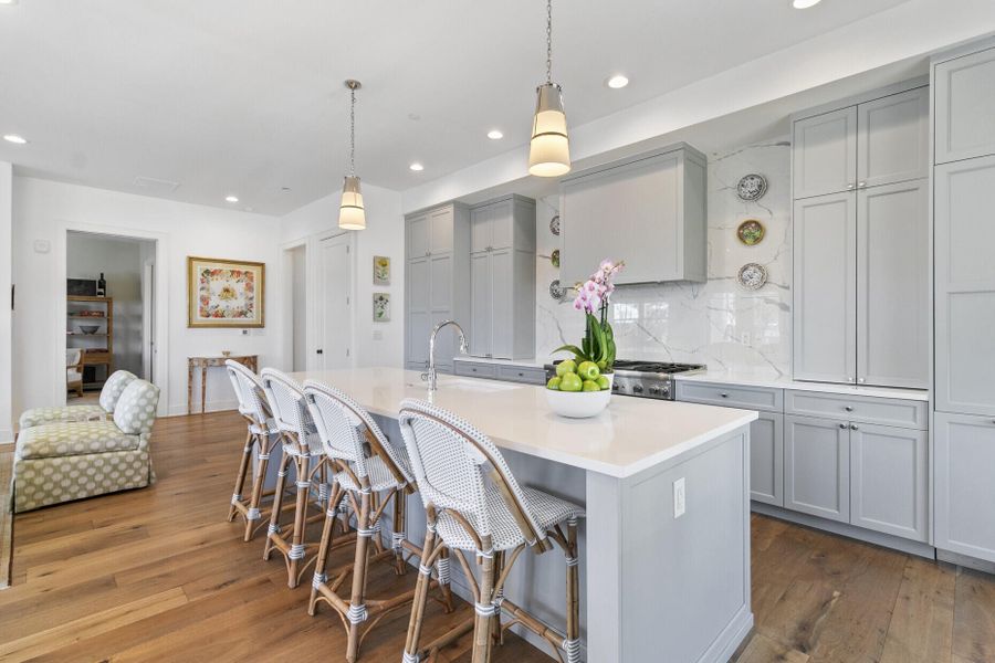 Furnished interior view inside a new home in , Charleston (Image 8).