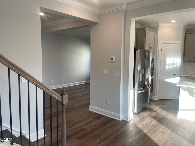 207 - open stair towards dining