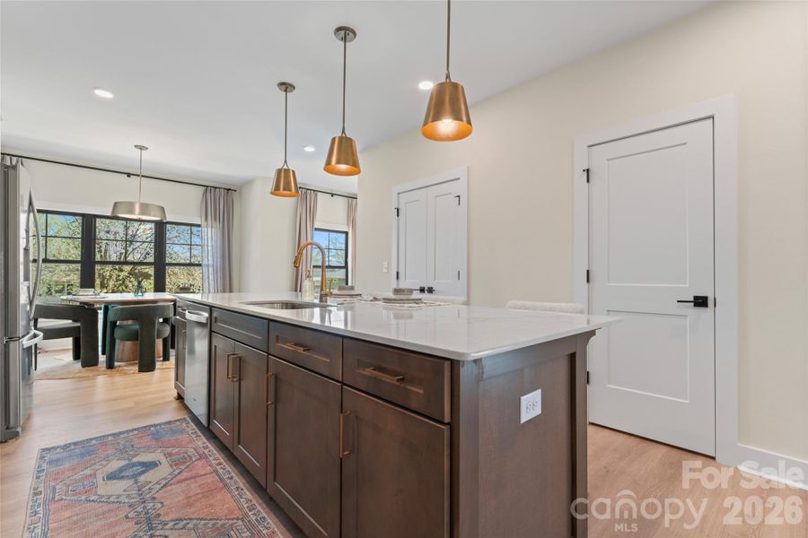 Furnished interior view inside a new home in , Huntersville (Image 6).