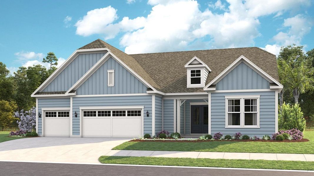 Elevation Farmhouse | Hardie Siding