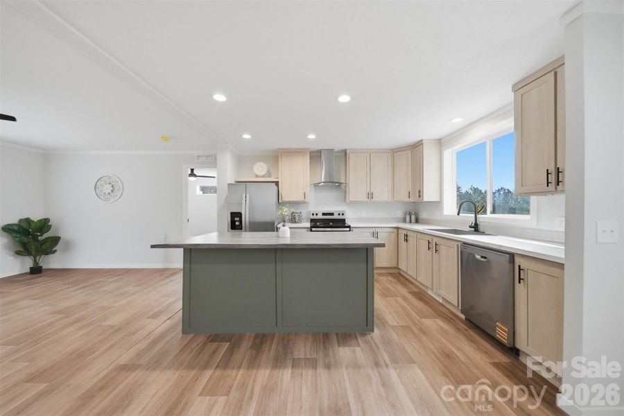 Furnished interior view inside a new home in , Morganton (Image 13).