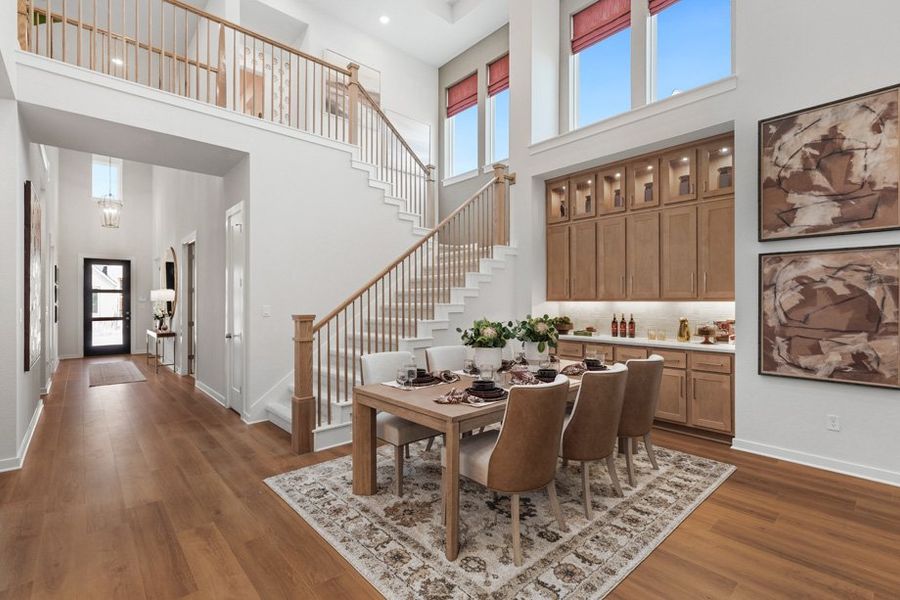 Representative Dining Room - some options shown