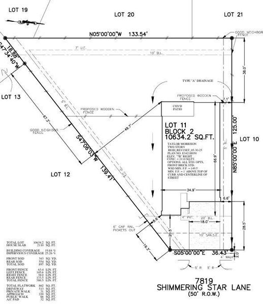 Plot Plan Plot Plan