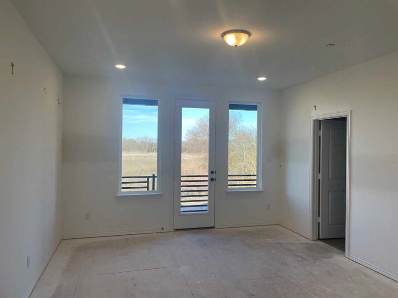 Primary Bedroom Construction Progress Primary Bedroom Construction Progress