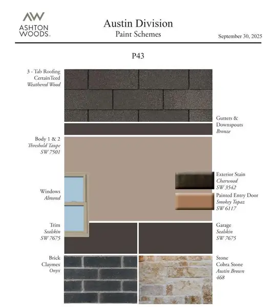Sample of building materials used in homes in , Pflugerville (Image 3). Sample of building materials used in homes in , Pflugerville (Image 3).