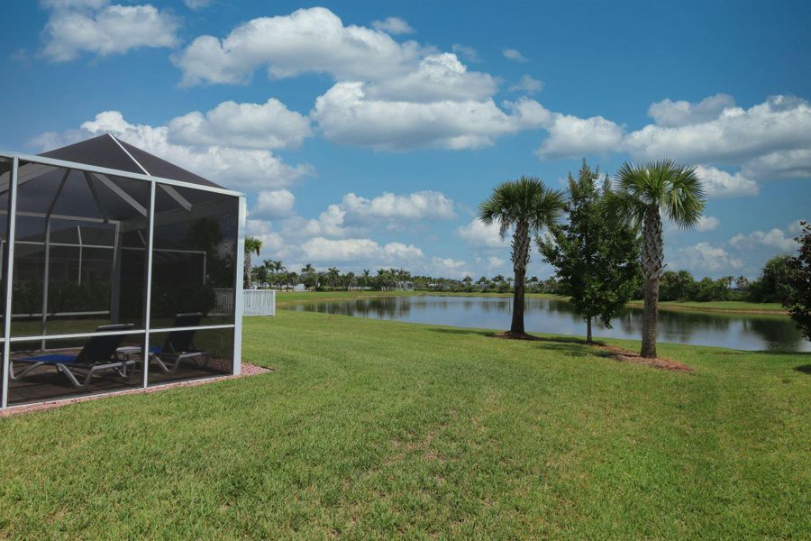 Front exterior of a new home in , Port St. Lucie, FL, highlighting curb appeal (Image 20).