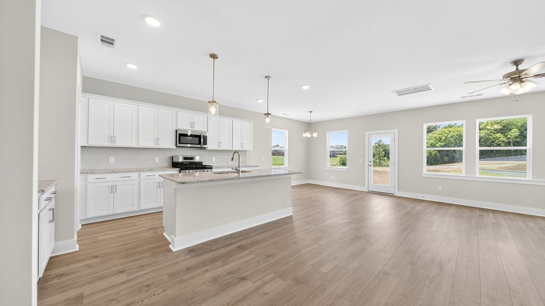 Furnished interior view inside a new home in McClure Farms, Columbia (Image 7).