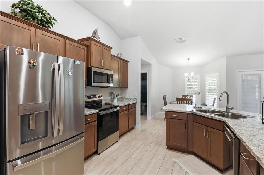 Furnished interior view inside a new home in , Homosassa (Image 9).