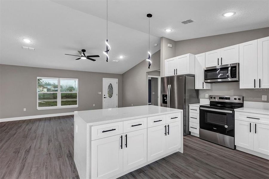 Furnished interior view inside a new home in , Ocala (Image 9).
