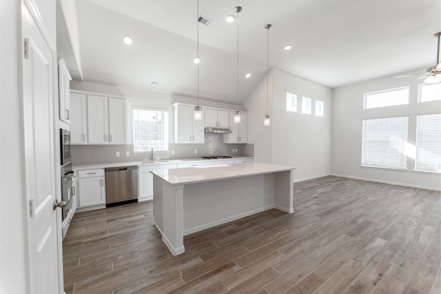 Furnished interior view inside a new home in Lago Mar, Texas City (Image 7). Furnished interior view inside a new home in Lago Mar, Texas City (Image 7).