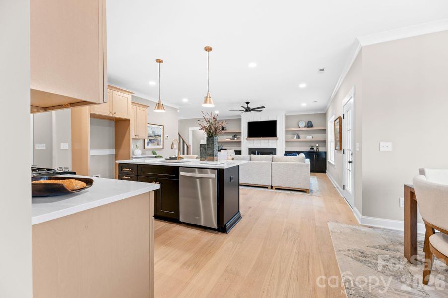 Furnished interior view inside a new home in , Lexington (Image 26).