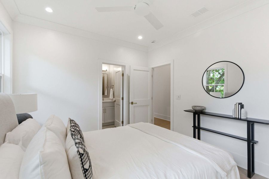 Furnished interior view inside a new home in , Mount Pleasant (Image 39).