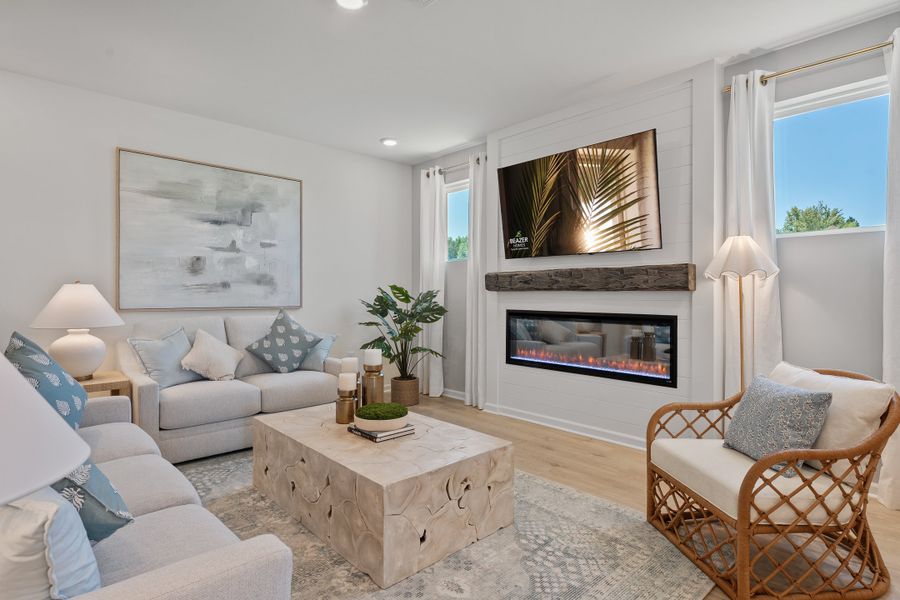 Furnished interior view inside a new home in Marshfield, Longs (Image 8).