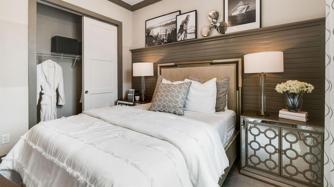 Furnished interior view inside a new home in Mosaic, Port St. Lucie (Image 17). Furnished interior view inside a new home in Mosaic, Port St. Lucie (Image 17).