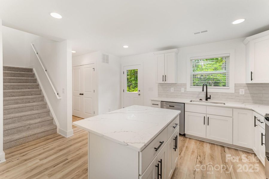 Furnished interior view inside a new home in , Hickory (Image 6).