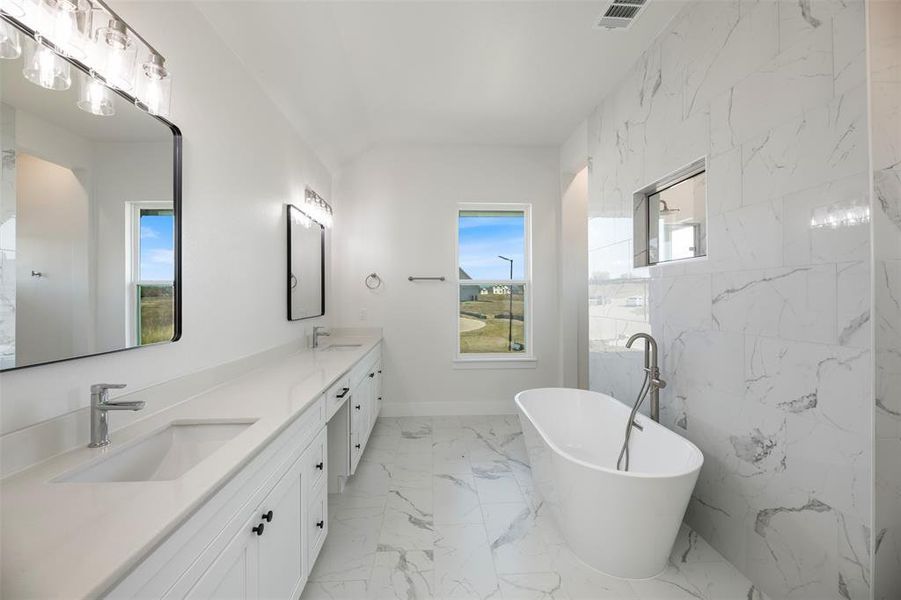 Furnished interior view inside a new home in , Princeton (Image 11).