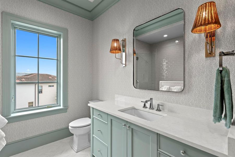 Furnished interior view inside a new home in , Tampa (Image 6).