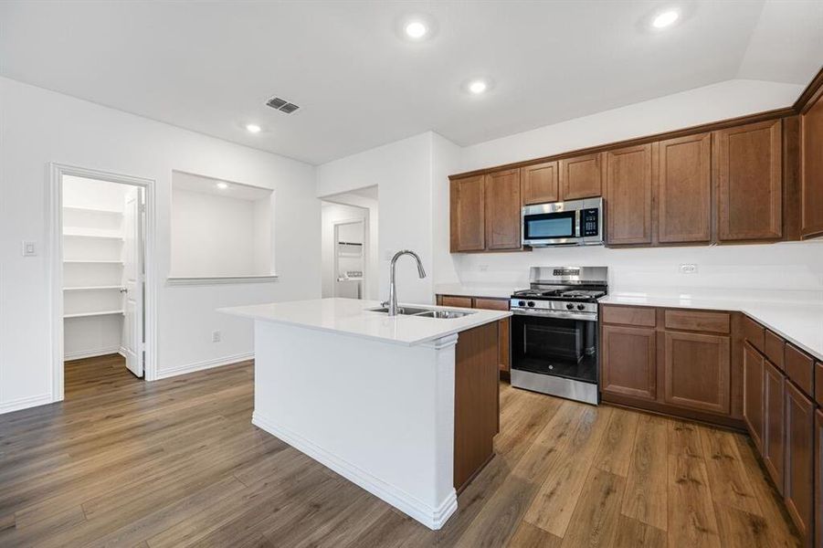 Furnished interior view inside a new home in River Ridge, Crandall (Image 5). Furnished interior view inside a new home in River Ridge, Crandall (Image 5).