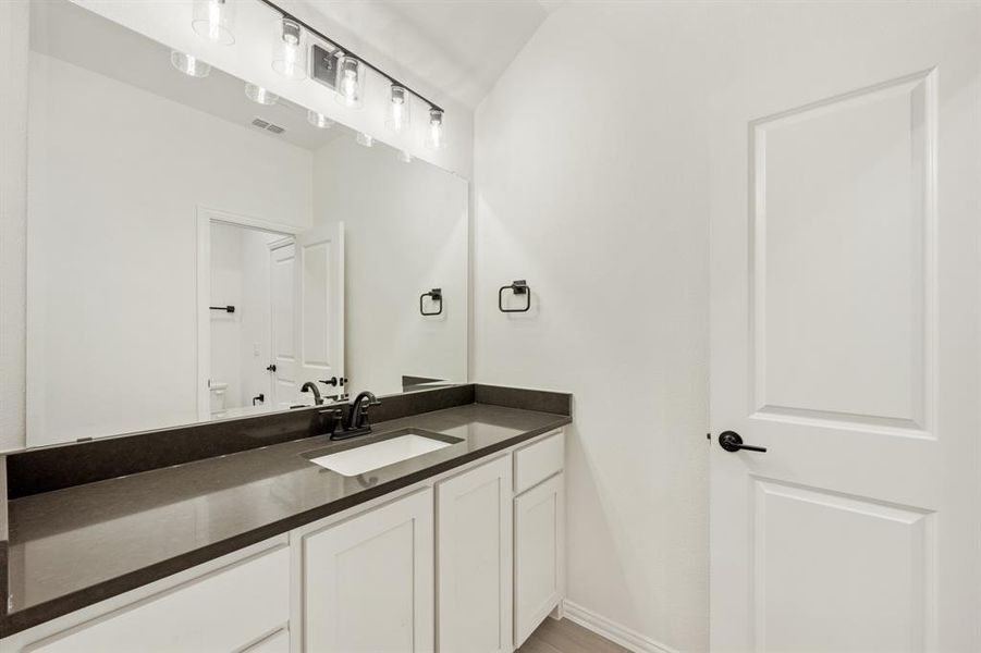 Furnished interior view inside a new home in Wildflower Ranch 60-65, Justin (Image 13). Furnished interior view inside a new home in Wildflower Ranch 60-65, Justin (Image 13).