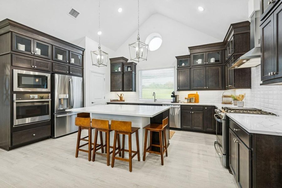 Furnished interior view inside a new home in Westwood, League City (Image 31). Furnished interior view inside a new home in Westwood, League City (Image 31).