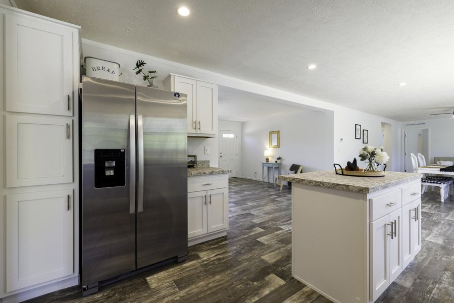 Furnished interior view inside a new home in , Cross (Image 3). Furnished interior view inside a new home in , Cross (Image 3).